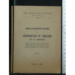 MODELLO DI DISPOSIZIONI STATUTARIE PER COOPERATIVE DI CONSUMO