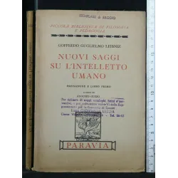 NUOVI SAGGI SU L'INTELLETTO UMANO