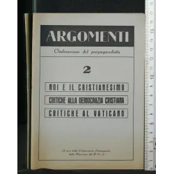VADEMECUM DEL PROPAGANDISTA 2 NOI E IL CRISTIANESIMO CRITICHE