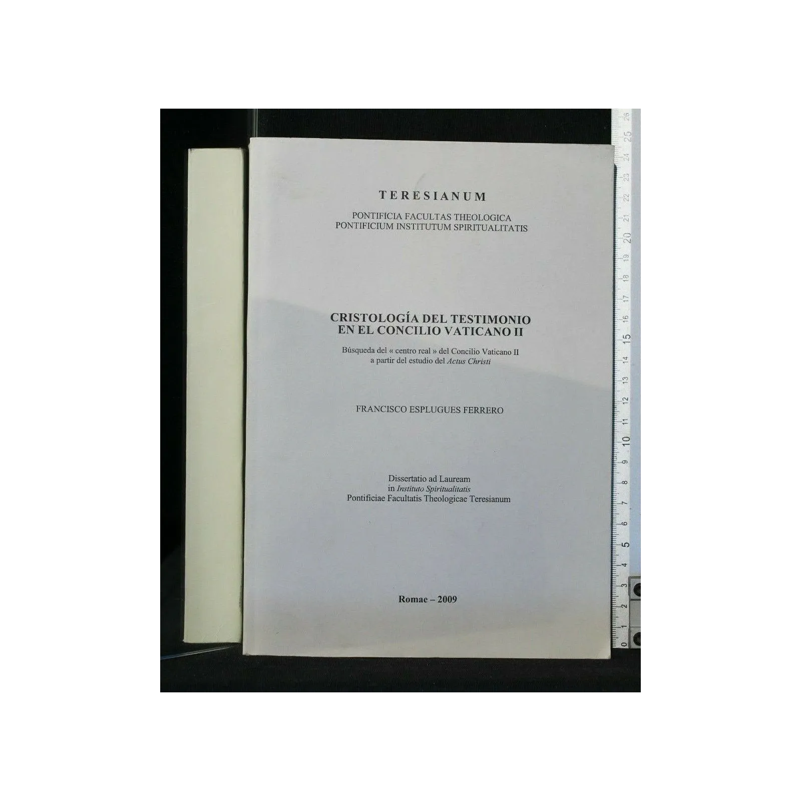 CRISTOLOGIA DEL TESTIMONIO EN EL CONCILIO VATICANO II