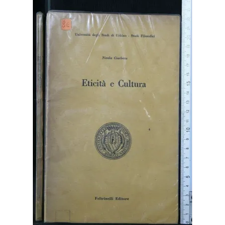 ETICITA' E CULTURA