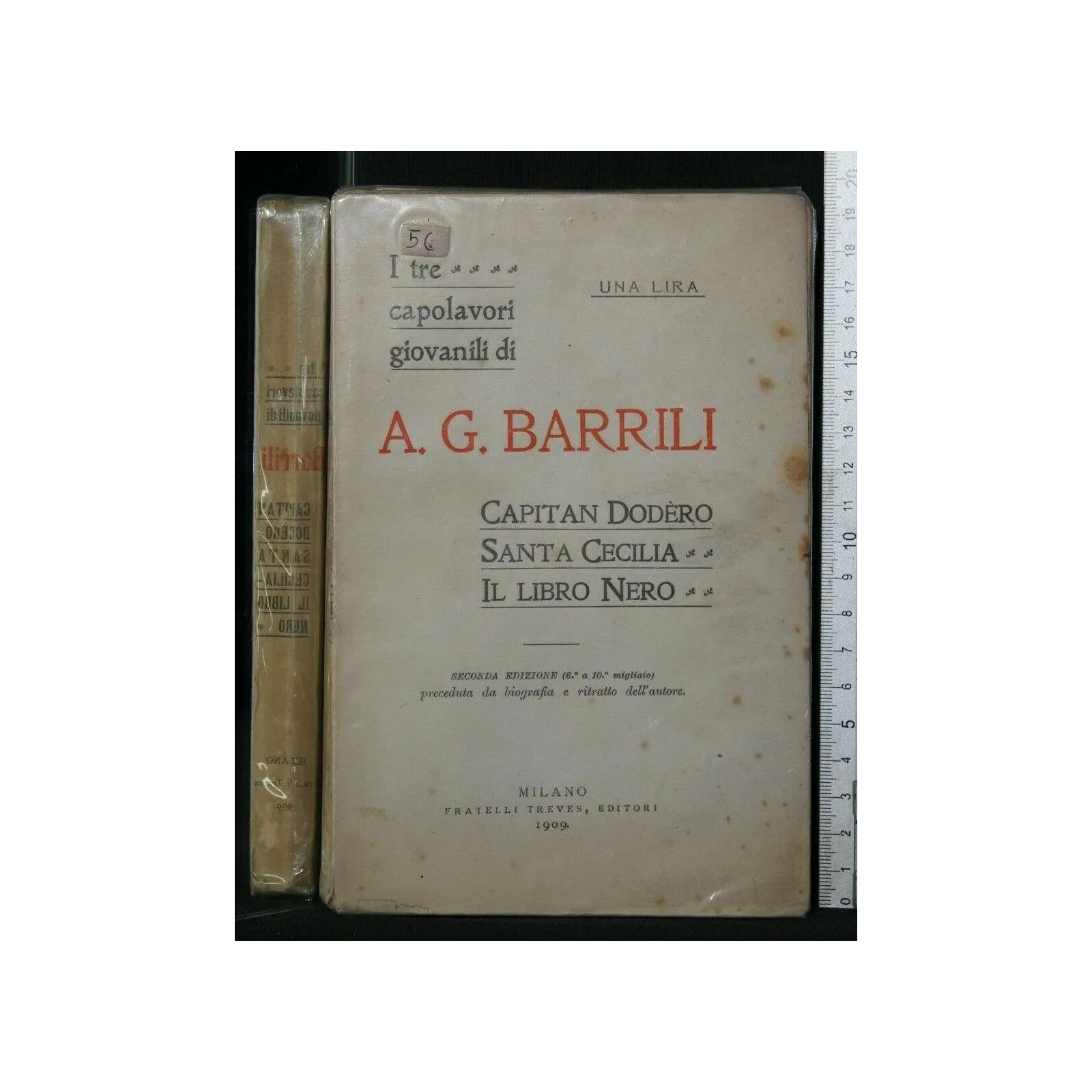 CAPITAN DODERO SANTA CECILIA IL LIBRO NERO