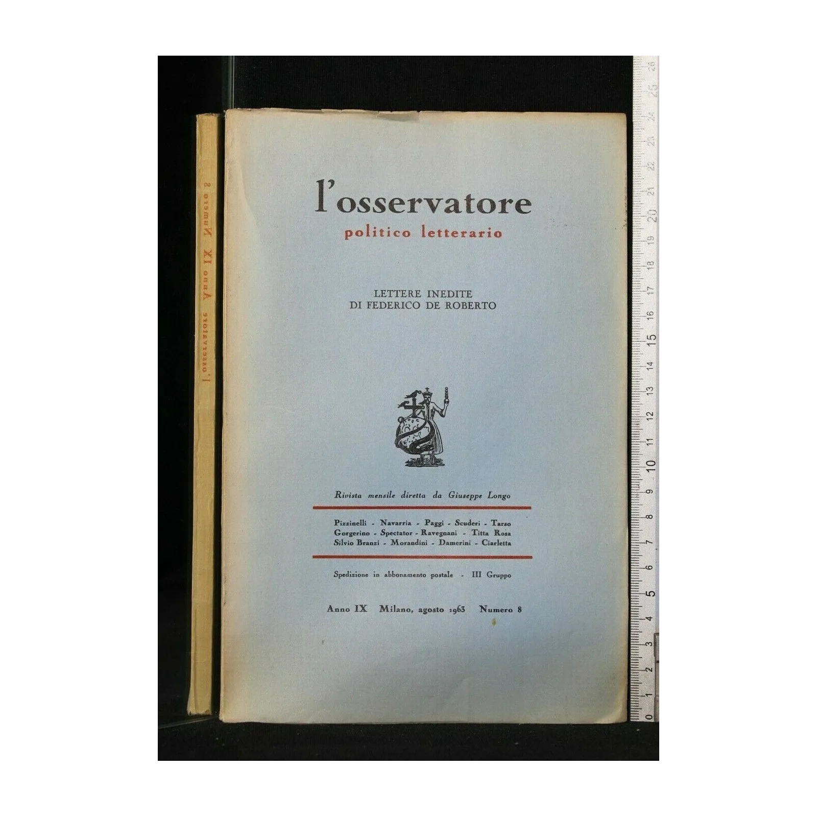 L'OSSERVATORE POLITICO LETTERARIO LETTERE INEDITE DI FEDERICO DE
