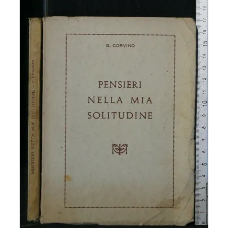 PENSIERI NELLA MIA SOLITUDINE