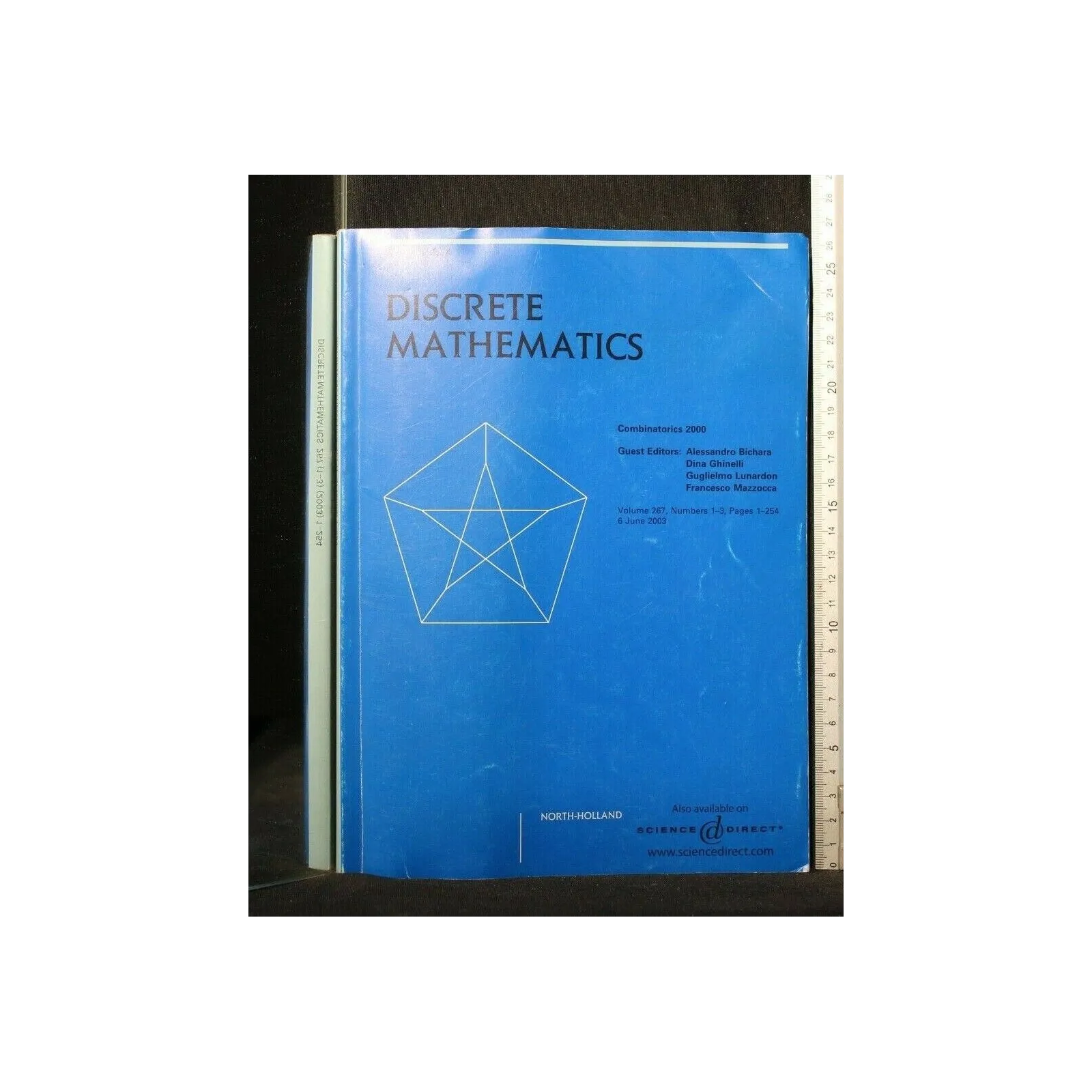 DISCRETE MATHEMATICS VOL. 267