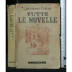 TUTTE LE NOVELLE VOL. 1
