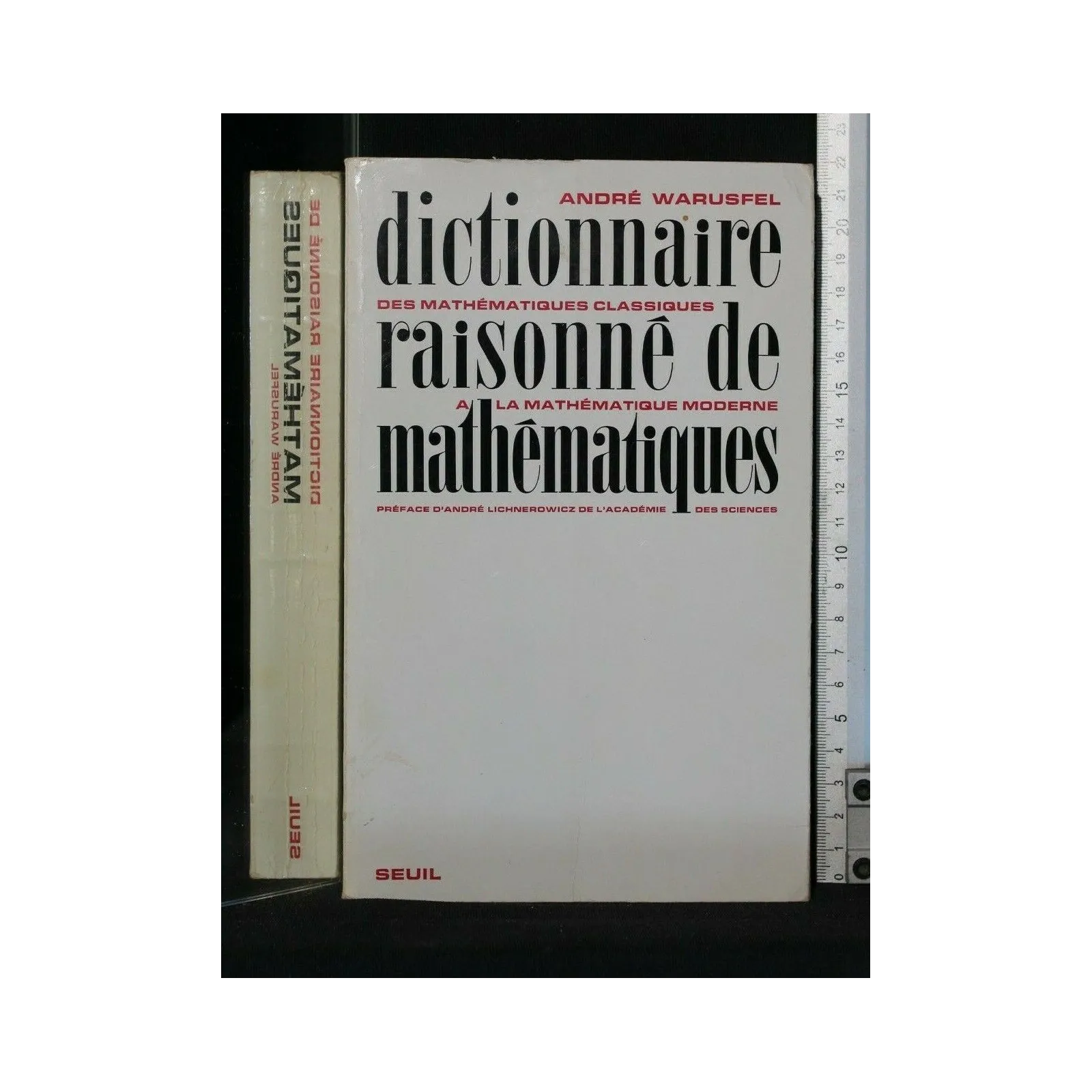 DICTIONNAIRE RAISONNE' DE MATHEMATIQUES