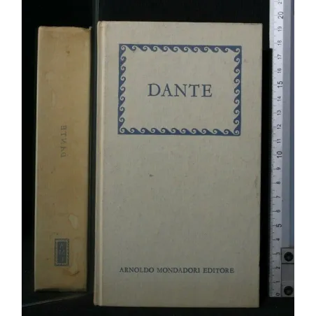 DANTE CON UNA PREFAZIONE DI ANTONINO PAGLIARO