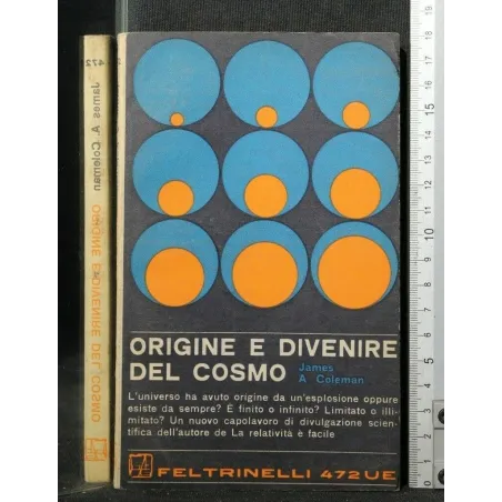 ORIGINE E DIVENIRE DEL COSMO