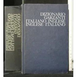 DIZIONARIO GARZANTI ITALIANO-INGLESE INGLESE-ITALIANO EDIZIONE