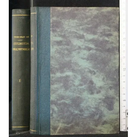 ACTUALITES SCIENTIFIQUES VOL. 1, 2