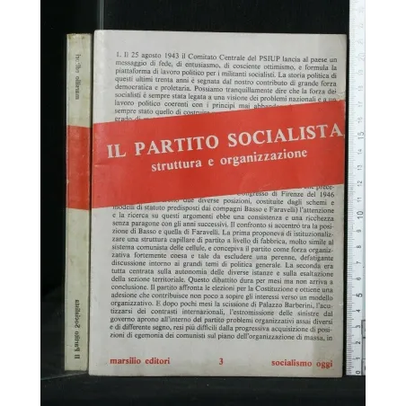 IL PARTITO SOCIALISTA STRUTTURA E ORGANIZZAZIONE