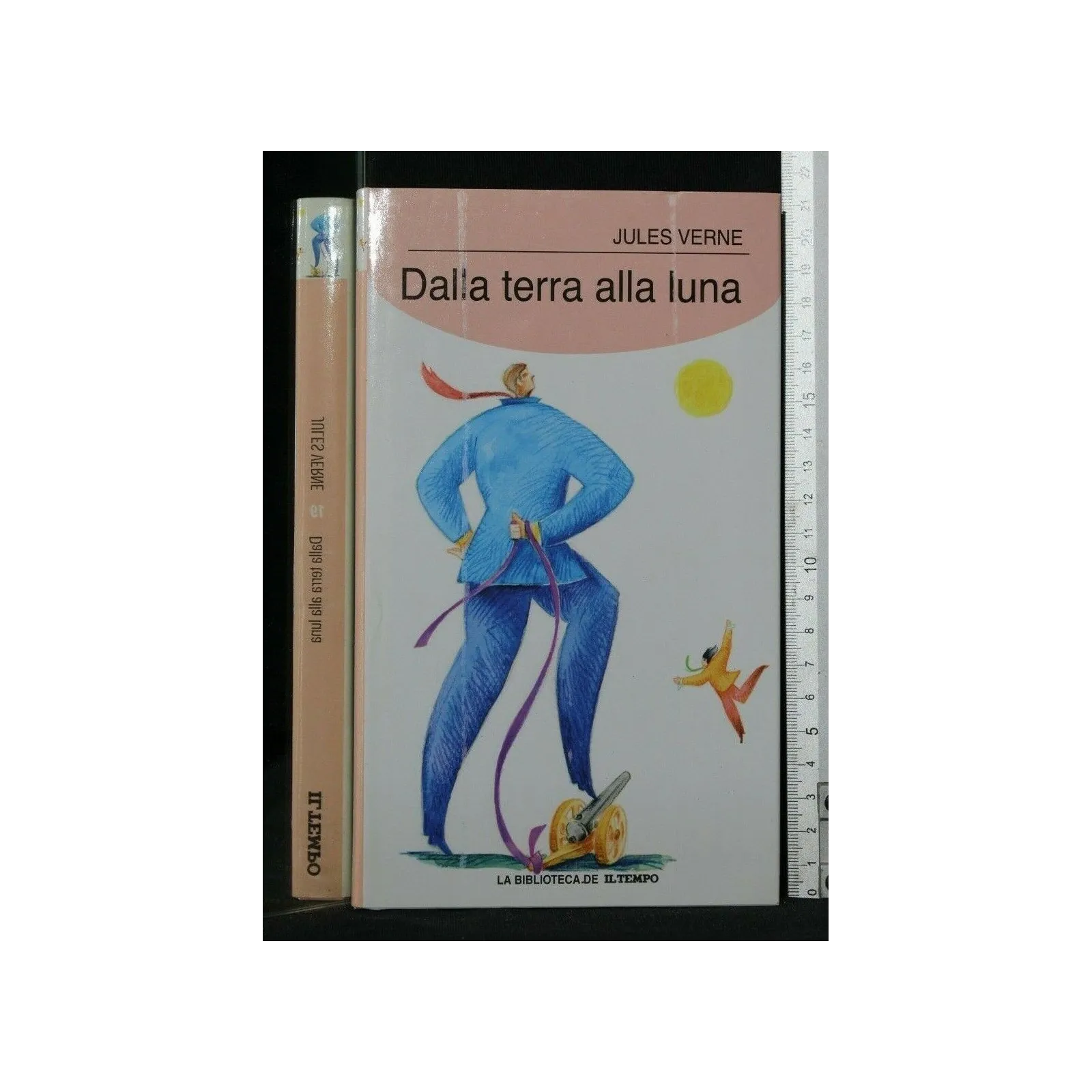BIBLIOTECA IL TEMPO DALLA TERRA ALLA LUNA