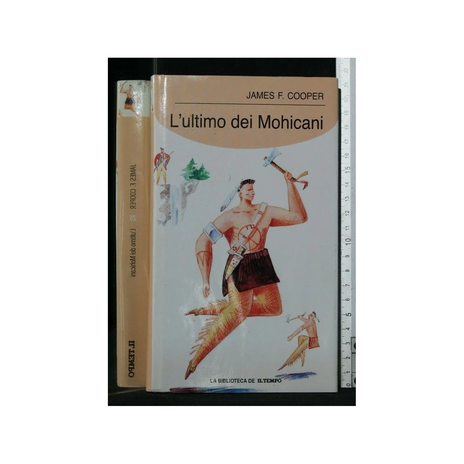 BIBLIOTECA IL TEMPO L'ULTIMO DEI MOHICANI