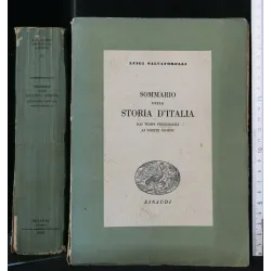 SOMMARIO DELLA STORIA D'ITALIA
