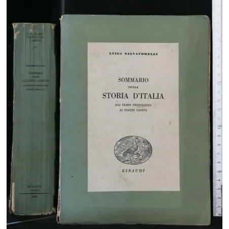 SOMMARIO DELLA STORIA D'ITALIA