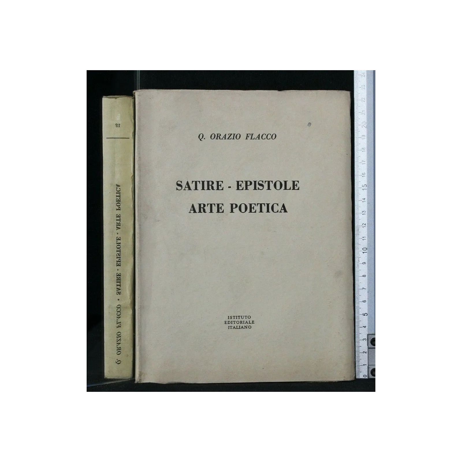 SATIRE-EPISTOLE ARTE POETICA
