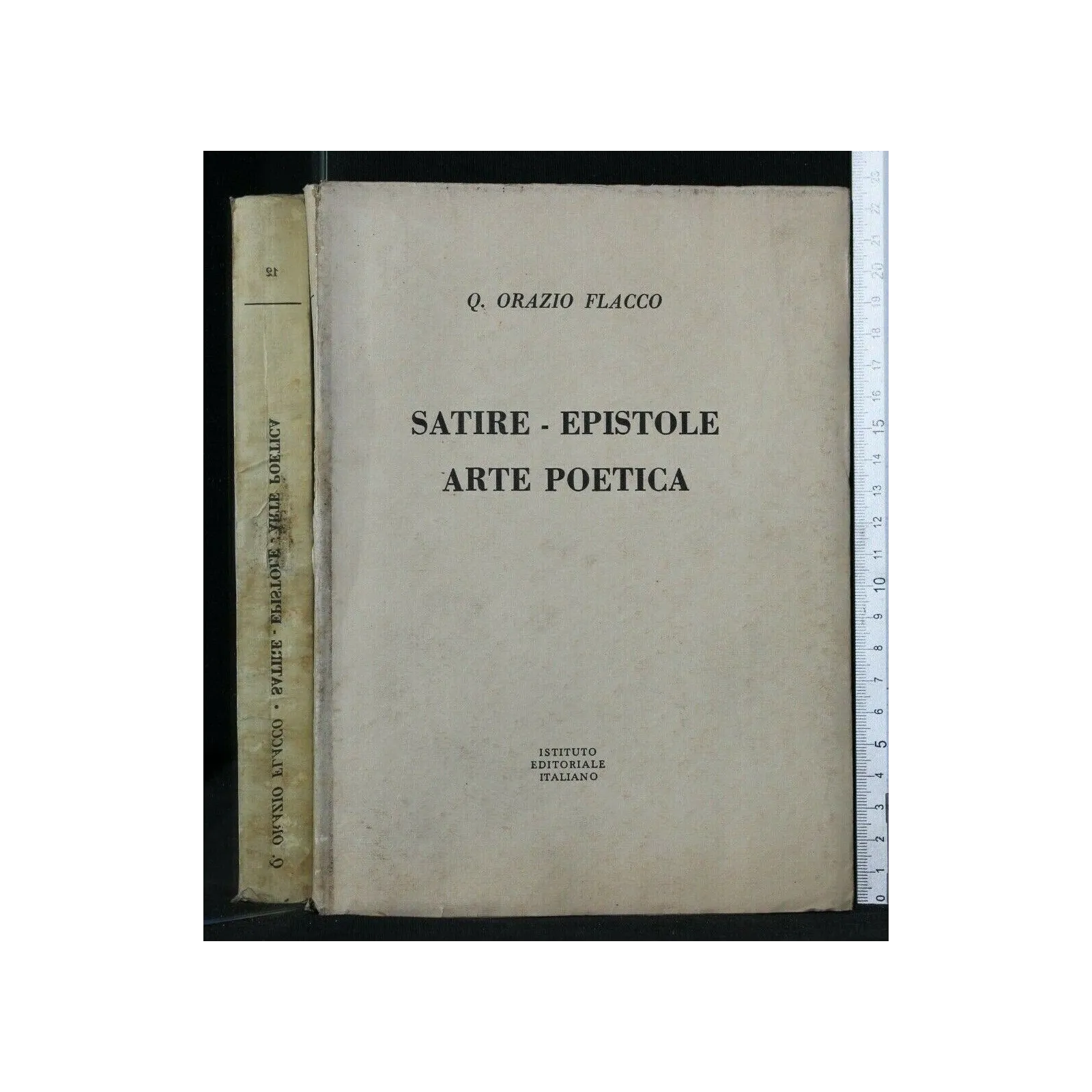SATIRE-EPISTOLE ARTE POETICA