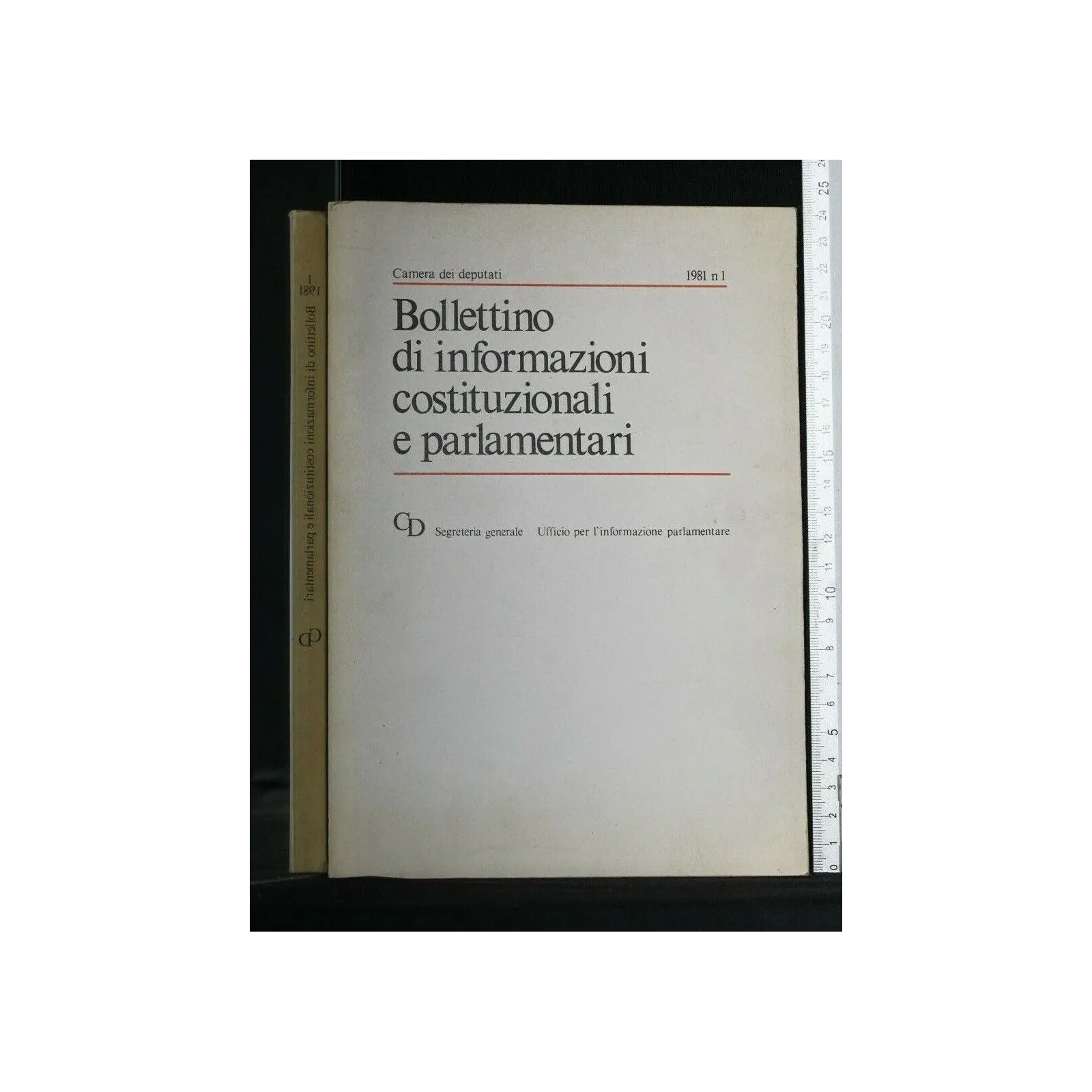 BOLLETTINO DI INFORMAZIONI COSTITUZIONALI E PARLAMENTARI