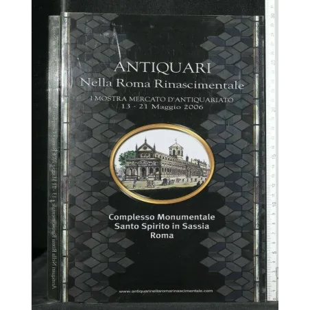 ANTIQUARI NELLA ROMA RINASCIMENTALE I MOSTRA MERCATO