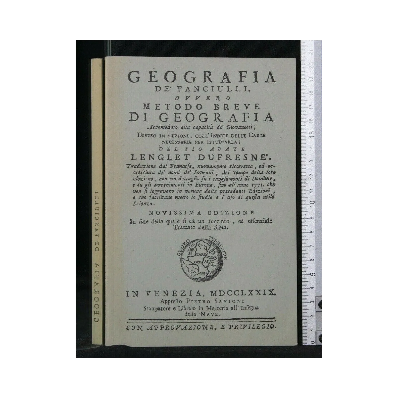 GEOGRAFIA DE' FANCIULLI