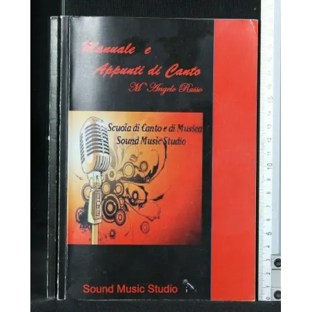 MANUALE E APPUNTI DI CANTO