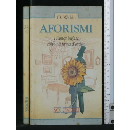 AFORISMI HUMOR INGLESE CON UNA FIRMA D'ARTISTA