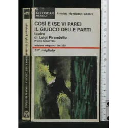 COSI' E' (SE VI PARE) IL GIUOCO DELLE PARTI