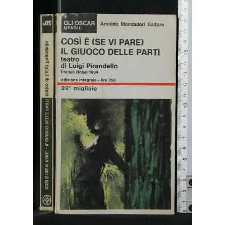 COSI' E' (SE VI PARE) IL GIUOCO DELLE PARTI