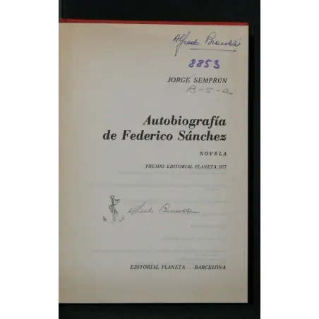AUTOBIOGRAFIA DE FEDERICO SANCHEZ