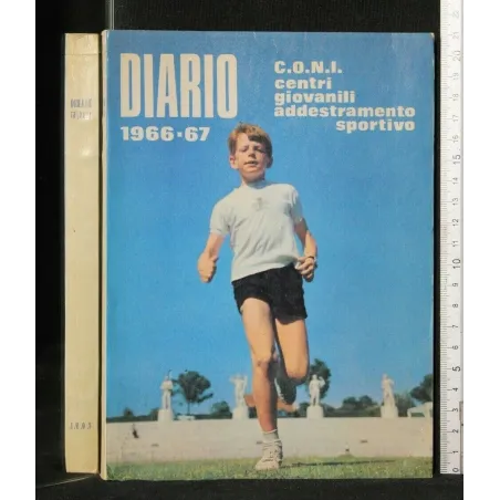 DIARIO 1966-67 CENTRI GIOVANILI ADDESTRAMENTO SPORTIVO