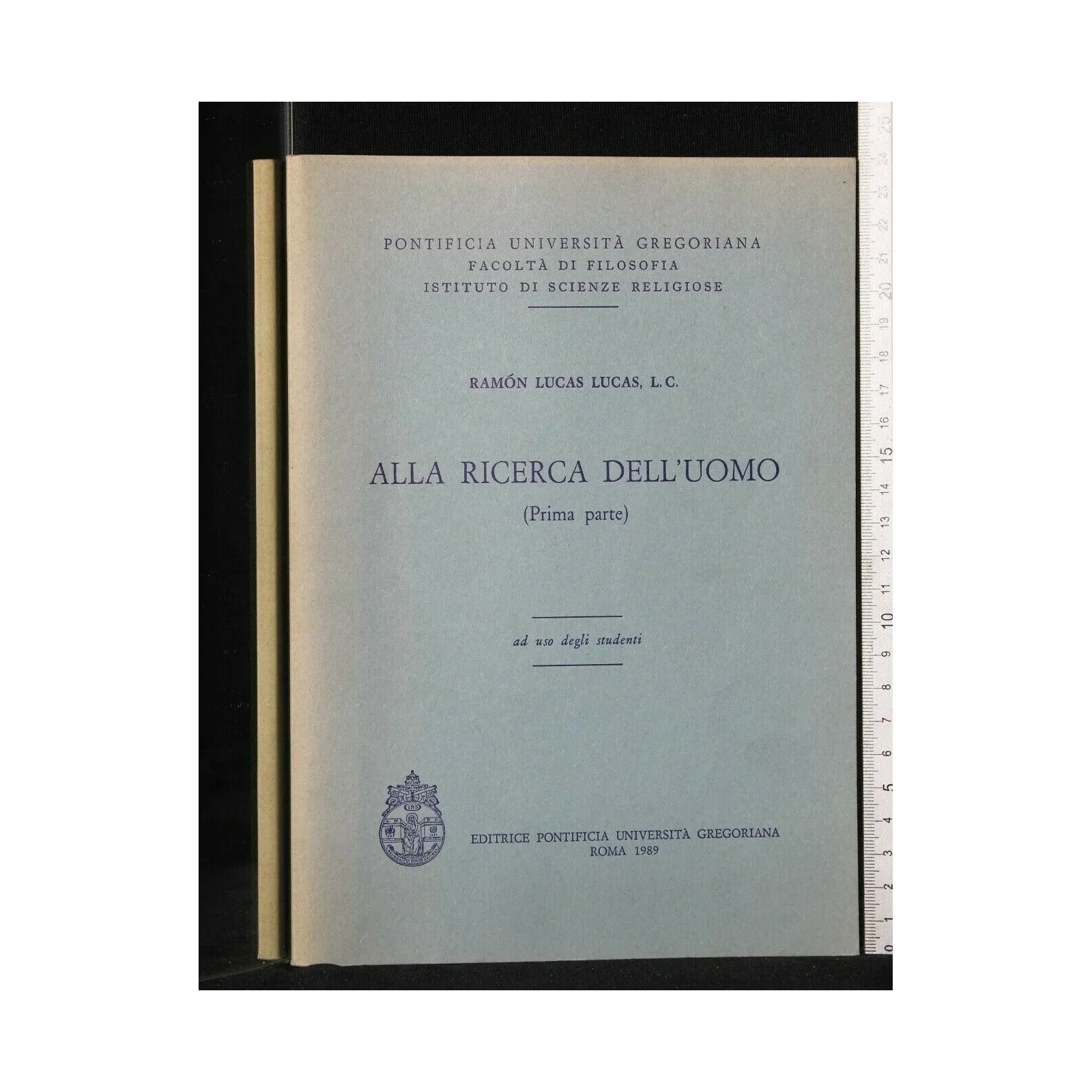 ALLA RICERCA DELL'UOMO PRIMA PARTE