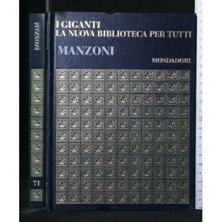 I GIGANTI LA NUOVA BIBLIOTECA PER TUTTI MANZONI