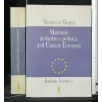 MANUALE DI DIRITTO E POLITICA DELL'UNIONE EUROPEA