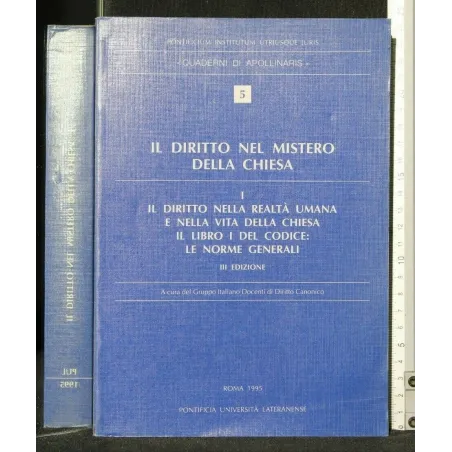 IL DIRITTO NEL MISTERO DELLA CHIESA