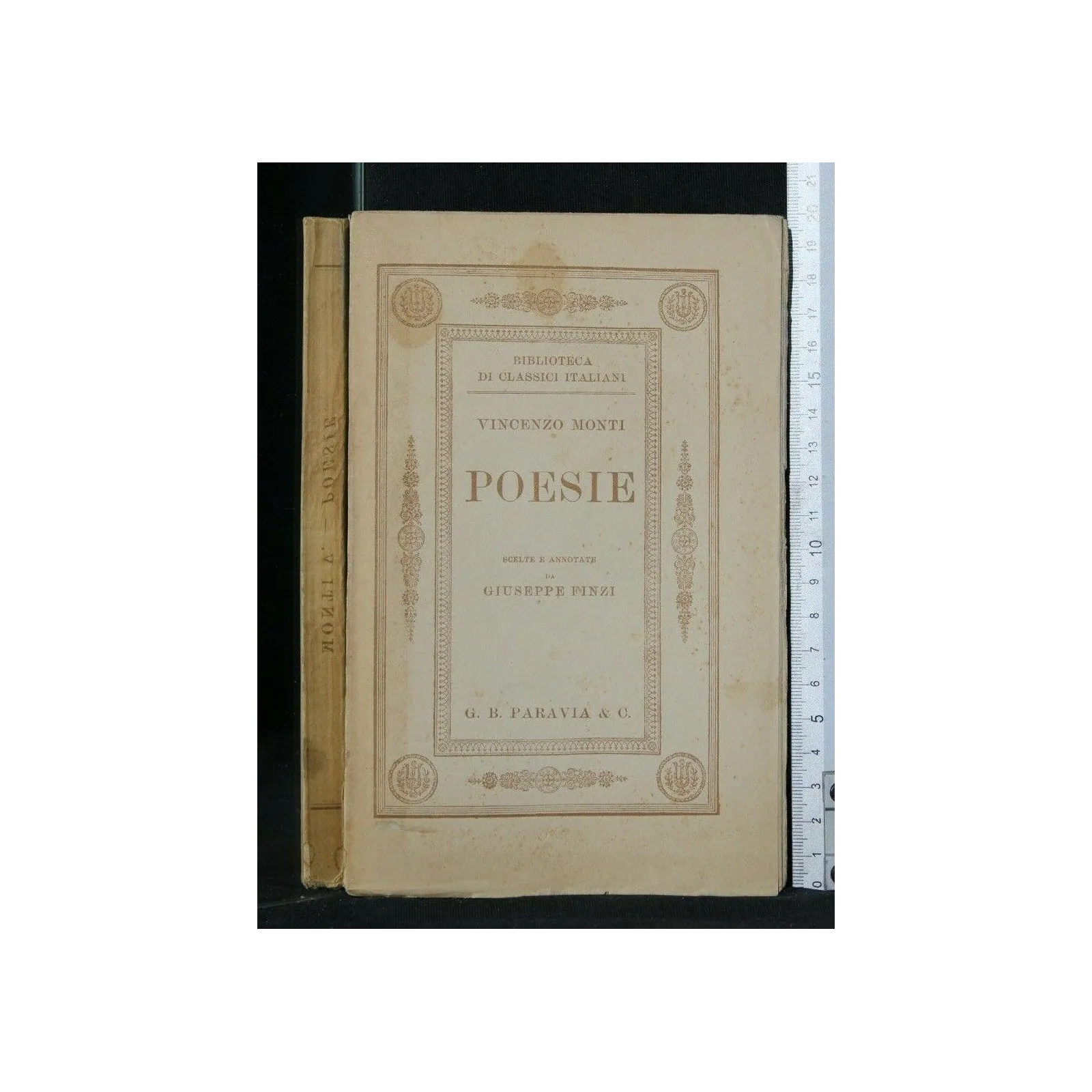 POESIE SCELTE E ANNOTATE DA GIUSEPPE FINZI