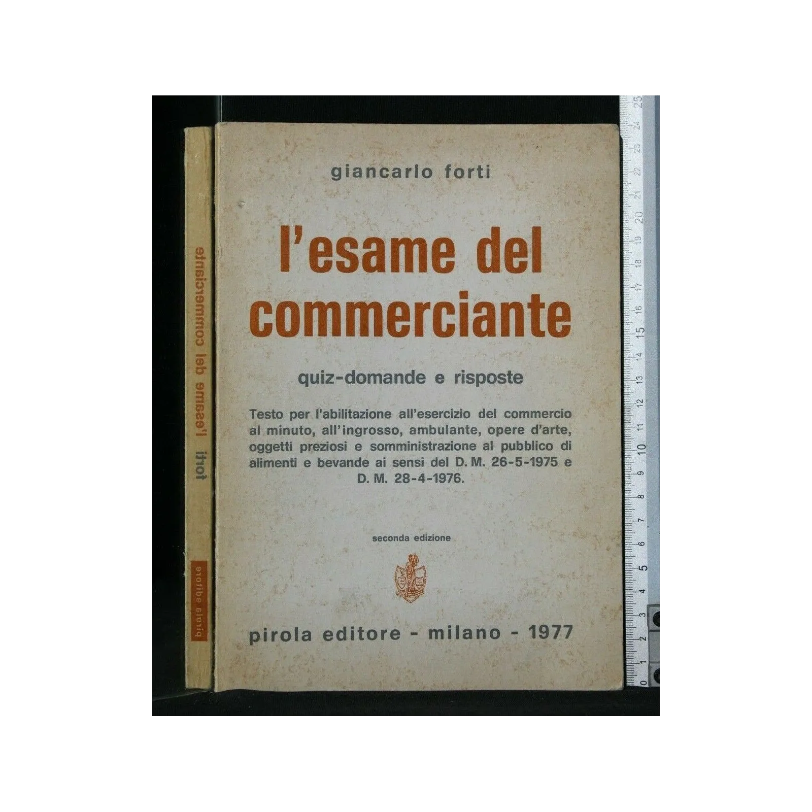 L'ESAME DEL COMMERCIANTE QUIZ-DOMANDE E RISPOSTE