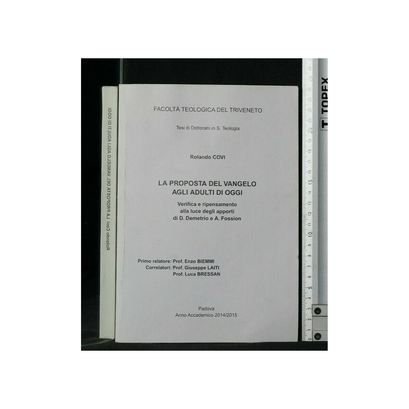 LA PROPOSTA DEL VANGELO AGLI ADULTI DI OGGI