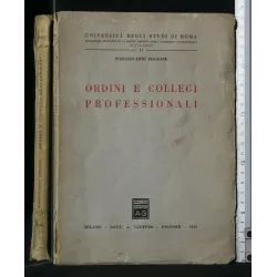 ORDINI E COLLEGI PROFESSIONALI