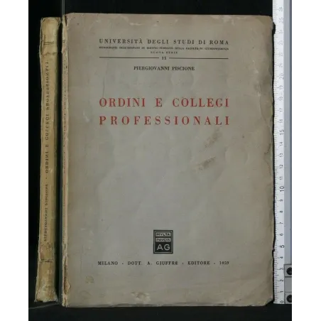 ORDINI E COLLEGI PROFESSIONALI