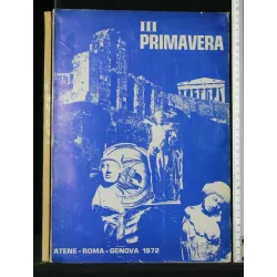 III PRIMAVERA IL TABERNACOLO ATENE-ROMA-GENOVA 1972