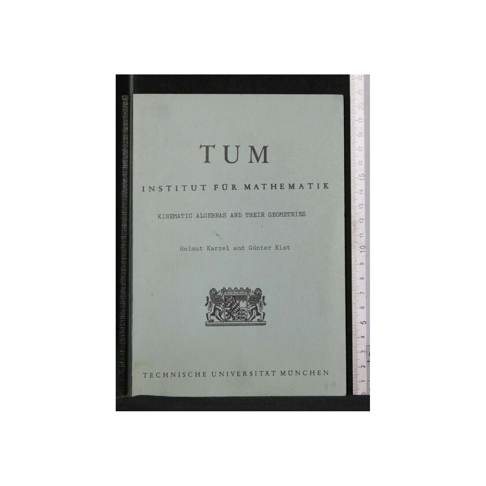 TUM INSTITUT FUR MATHEMATIK