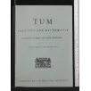 TUM INSTITUT FUR MATHEMATIK