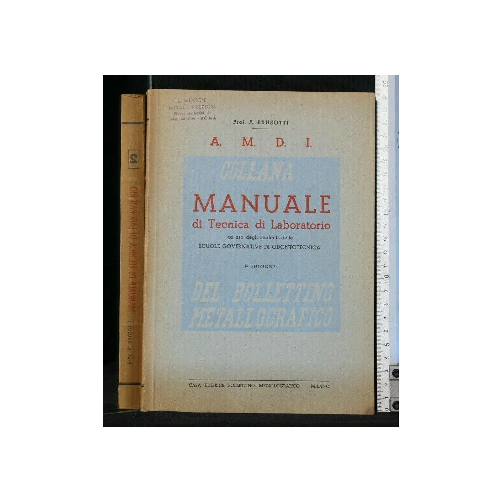 MANUALE DI TECNICA DI LABORATORIO