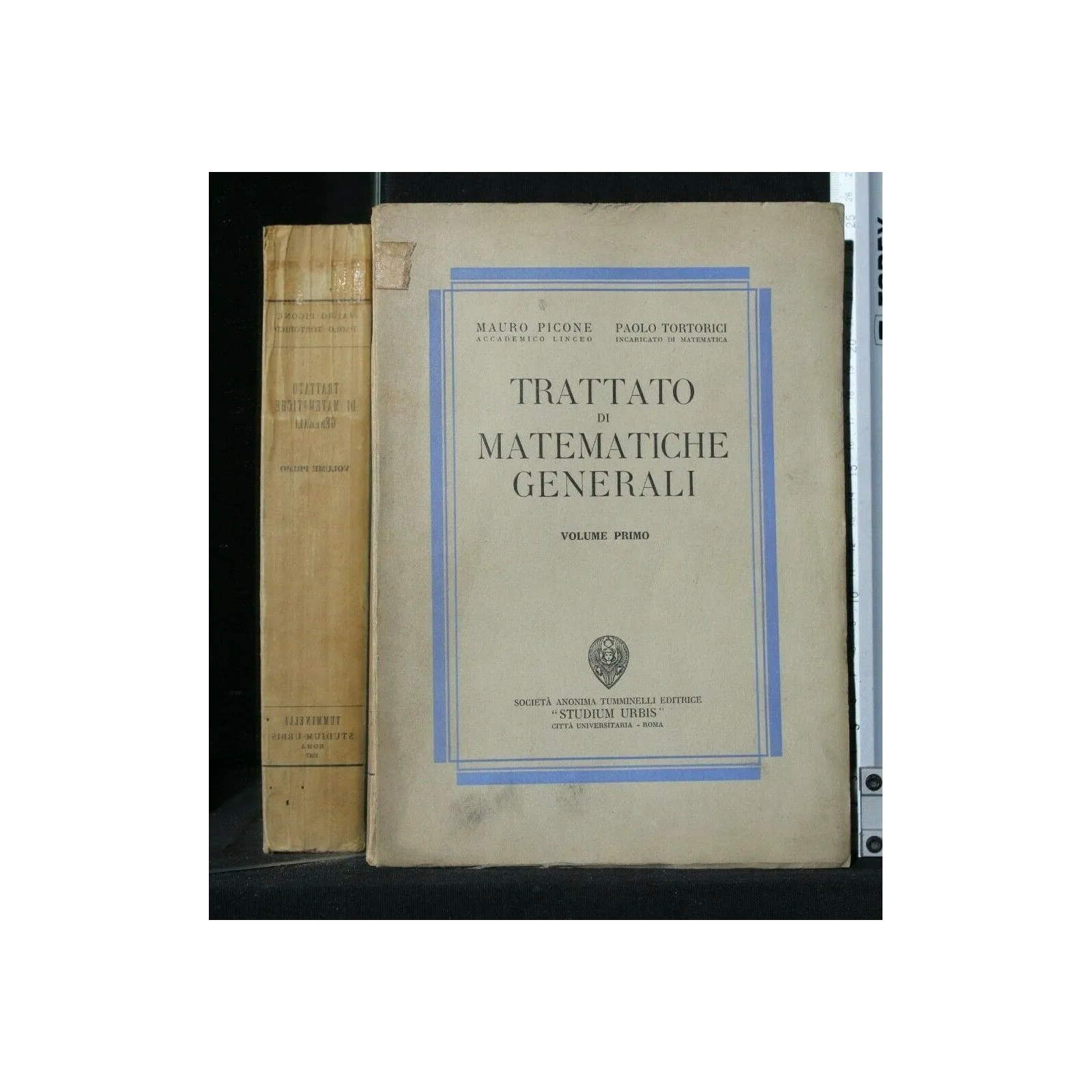 TRATTATO DI MATEMATICHE GENERALI VOL. 1