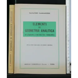 ELEMENTI DI GEOMETRIA ANALITICA