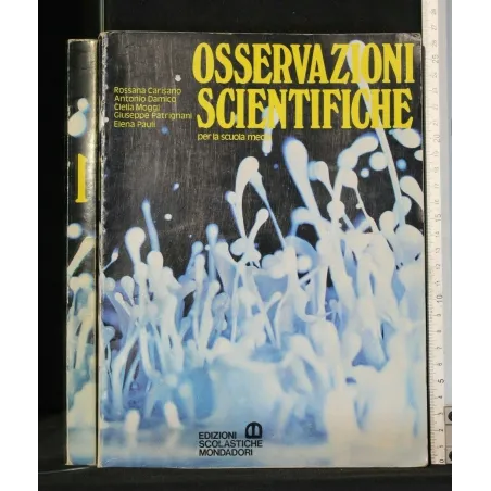 OSSERVAZIONI SCIENTIFICHE VOLUME 1