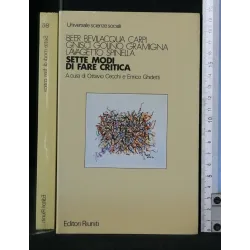 SETTE MODI DI FARE CRITICA