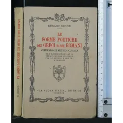 LE FORME POETICHE DEI GRECI E DEI ROMANI