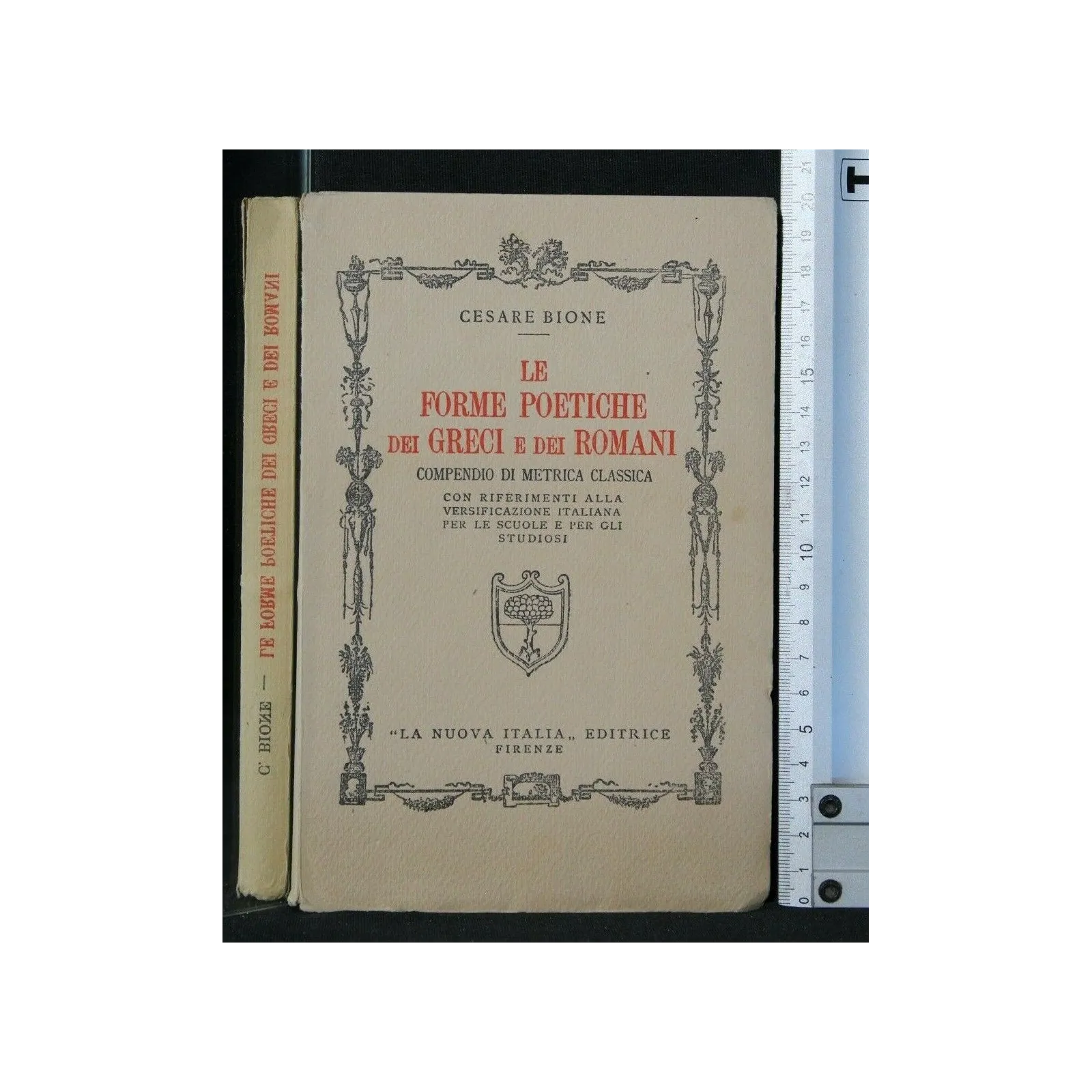 LE FORME POETICHE DEI GRECI E DEI ROMANI